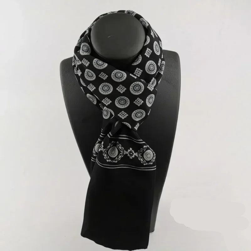 Foulard en Soie Luxe Plaid Homme & Femme