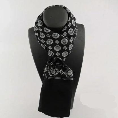 Foulard en Soie Luxe Plaid Homme & Femme