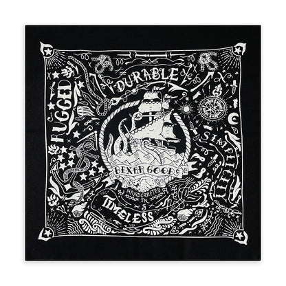 Bandana Coton Imprimé Nautique Hip Hop