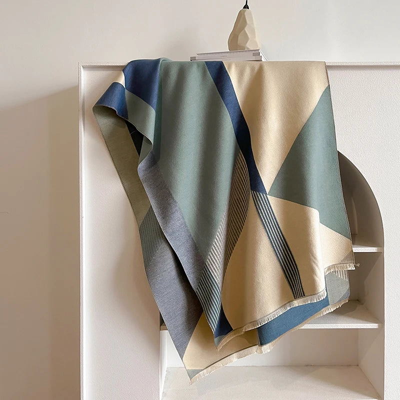 Foulard Cachemire Vintage Femme