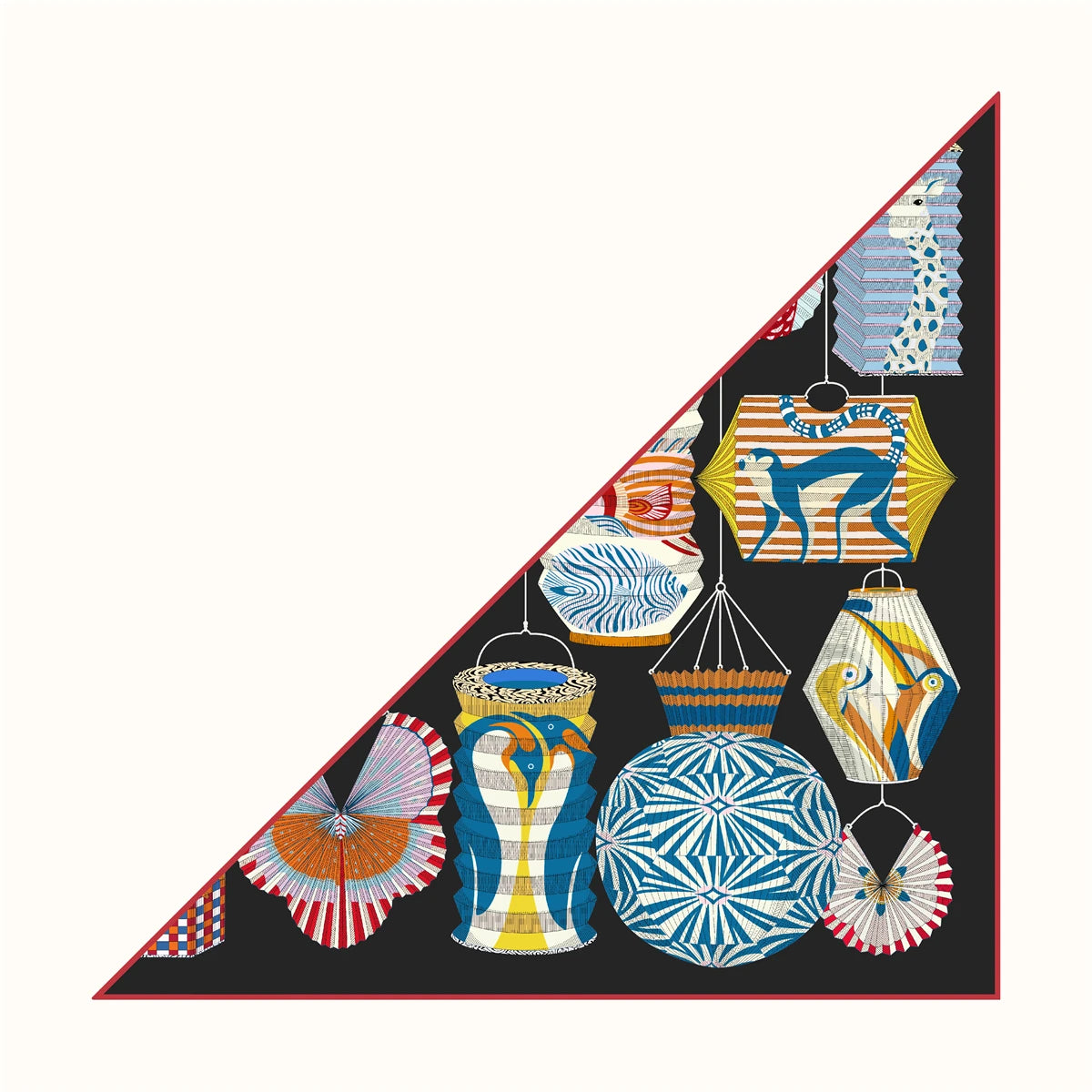 Foulard Femme en Soie Sergé - Motifs Floraux & Colorés