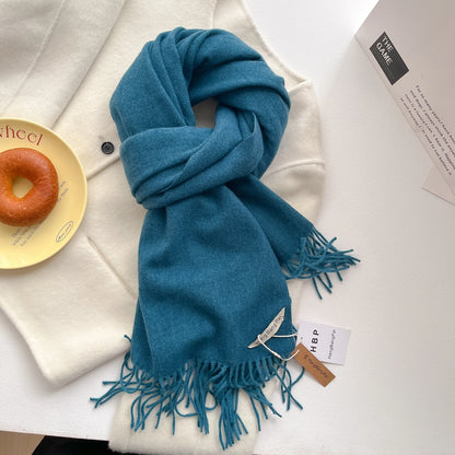 Foulard Long Cachemire Femme - Douceur & Style Hivernal