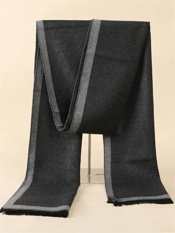 Foulard Homme Cachemire Luxe Hiver