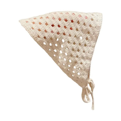 Foulard Triangulaire Ajouré Bohème Chic