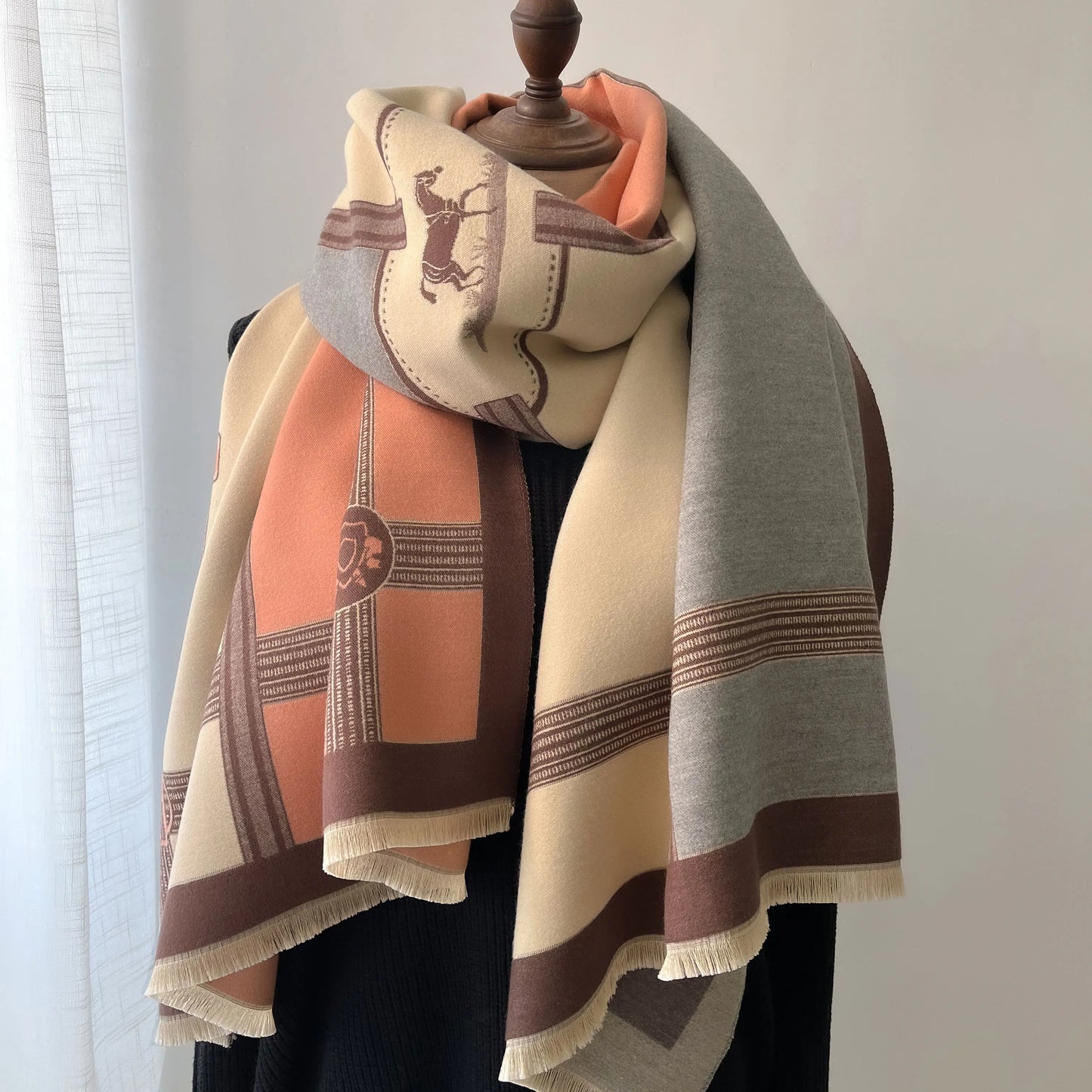 Foulard Cachemire Luxe Femme