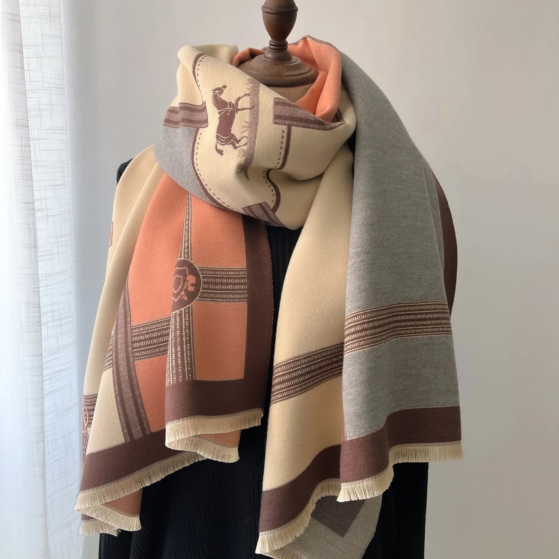 Foulard Cachemire Luxe Femme