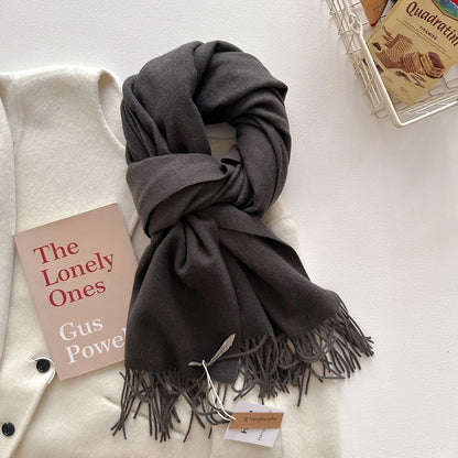 Foulard Long Cachemire Femme - Douceur & Style Hivernal