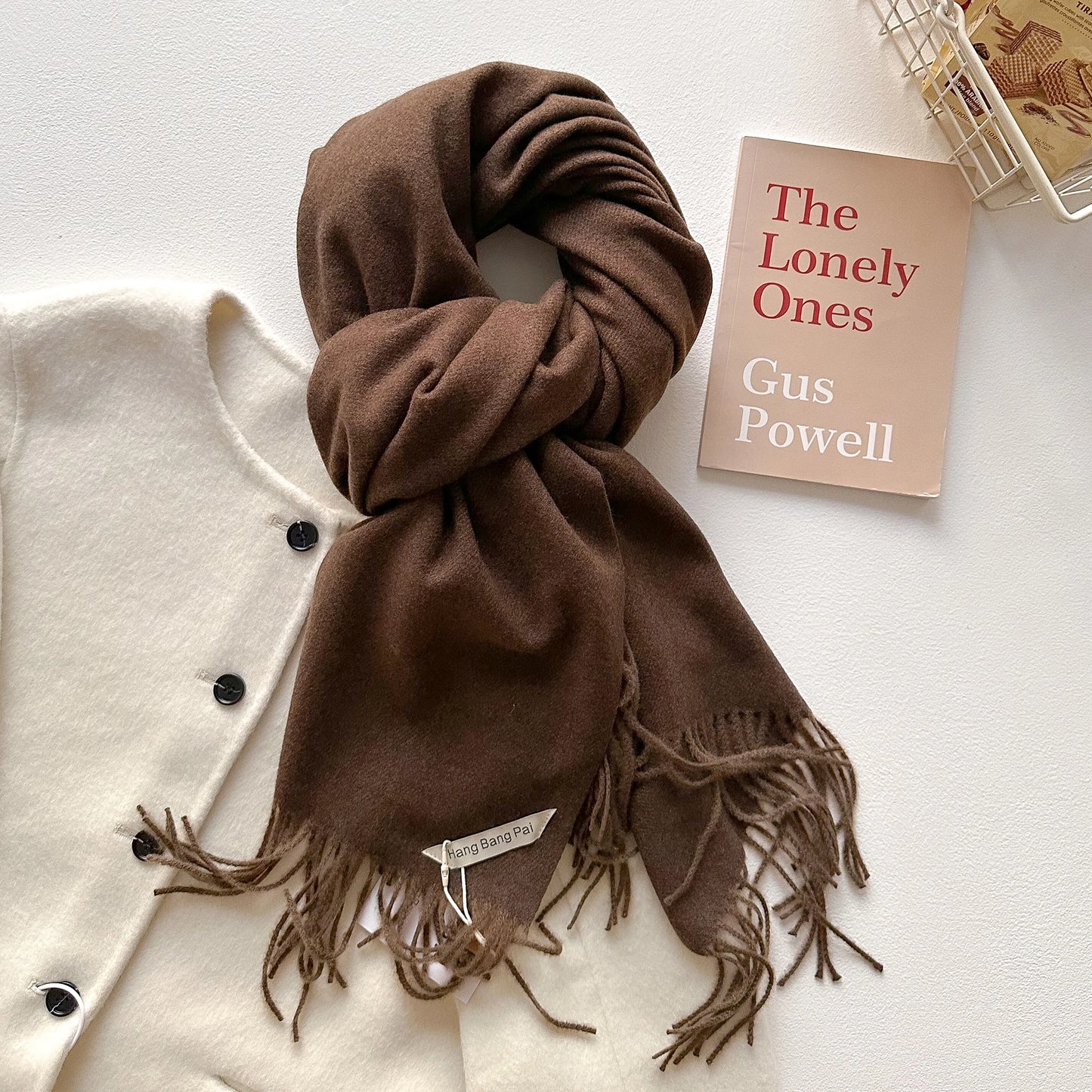 Foulard Long Cachemire Femme - Douceur & Style Hivernal