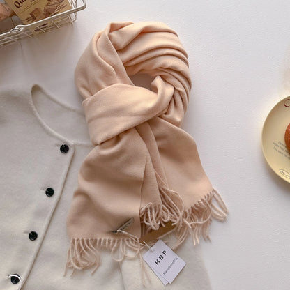 Foulard Long Cachemire Femme - Douceur & Style Hivernal