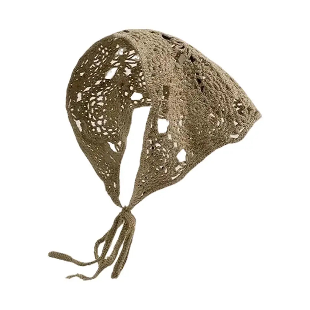 Foulard Triangulaire Ajouré Bohème Chic
