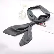 Foulard Carré Soie Homme Imprimé Vintage