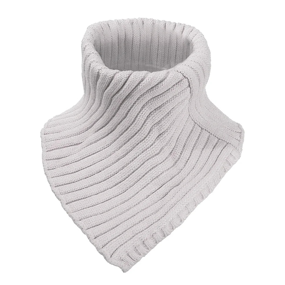 Foulard Anneau Laine Tricotée Douceur Hivernale