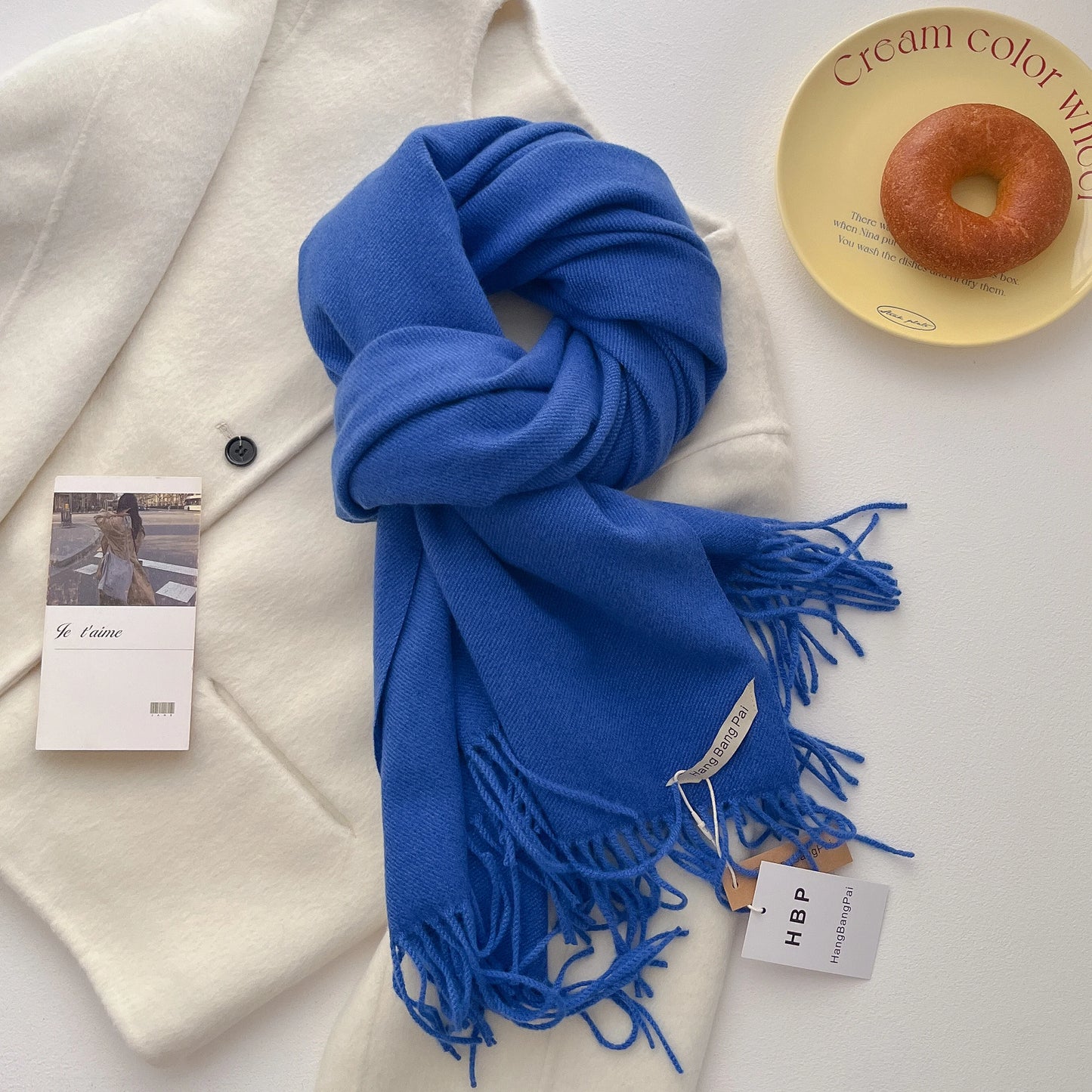 Foulard Long Cachemire Femme - Douceur & Style Hivernal