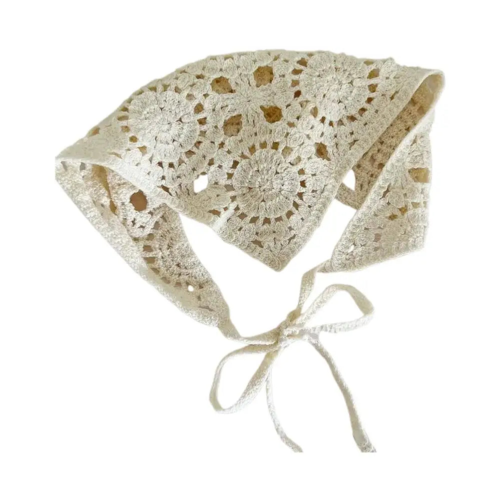 Foulard Triangulaire Ajouré Bohème Chic