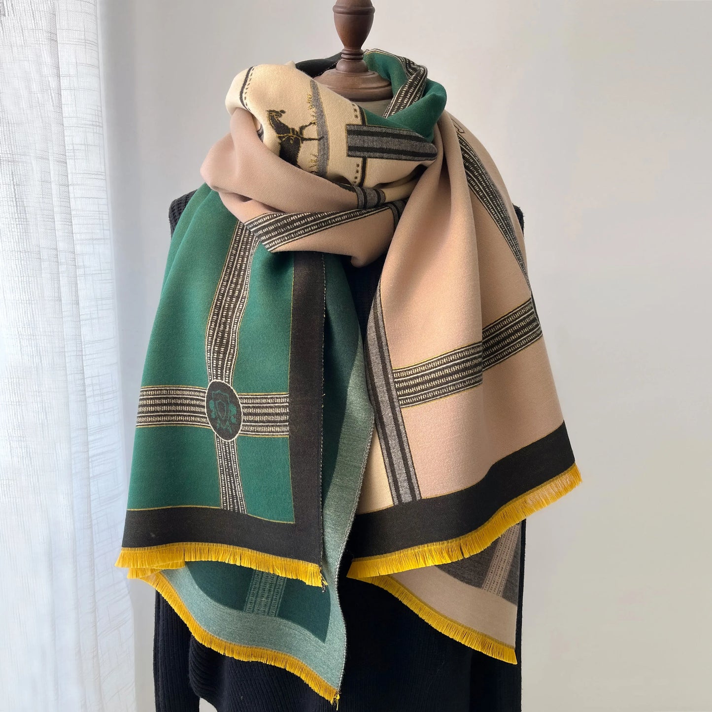Foulard Cachemire Luxe Femme
