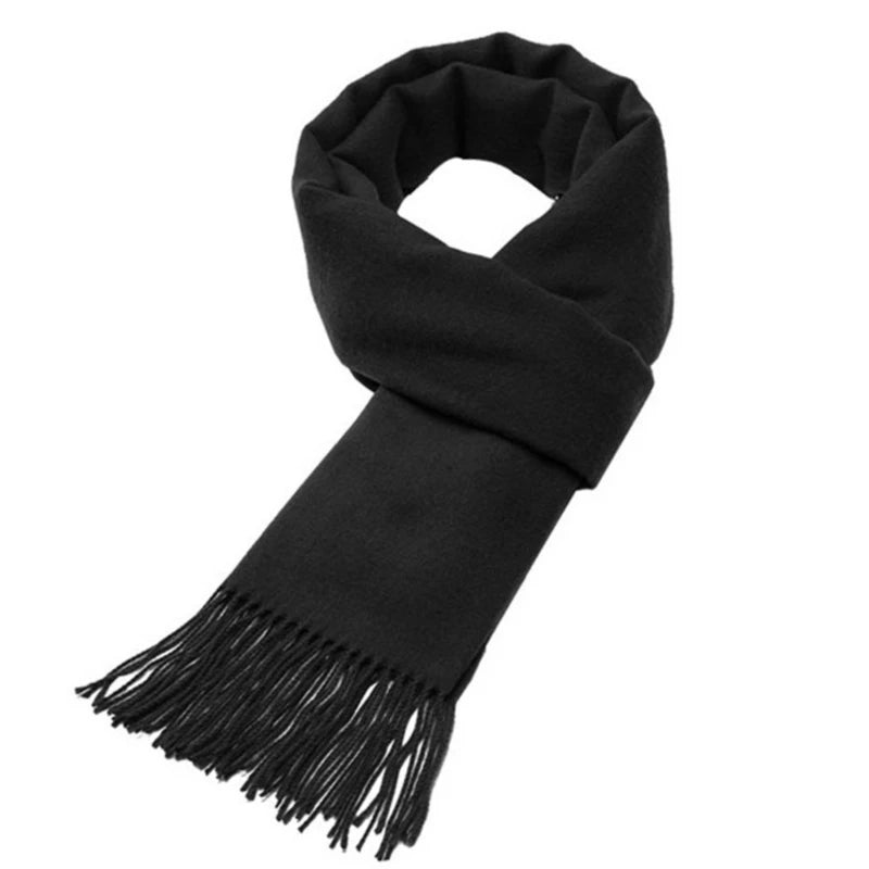 Foulard Long Laine & Cachemire Douceur Hivernale