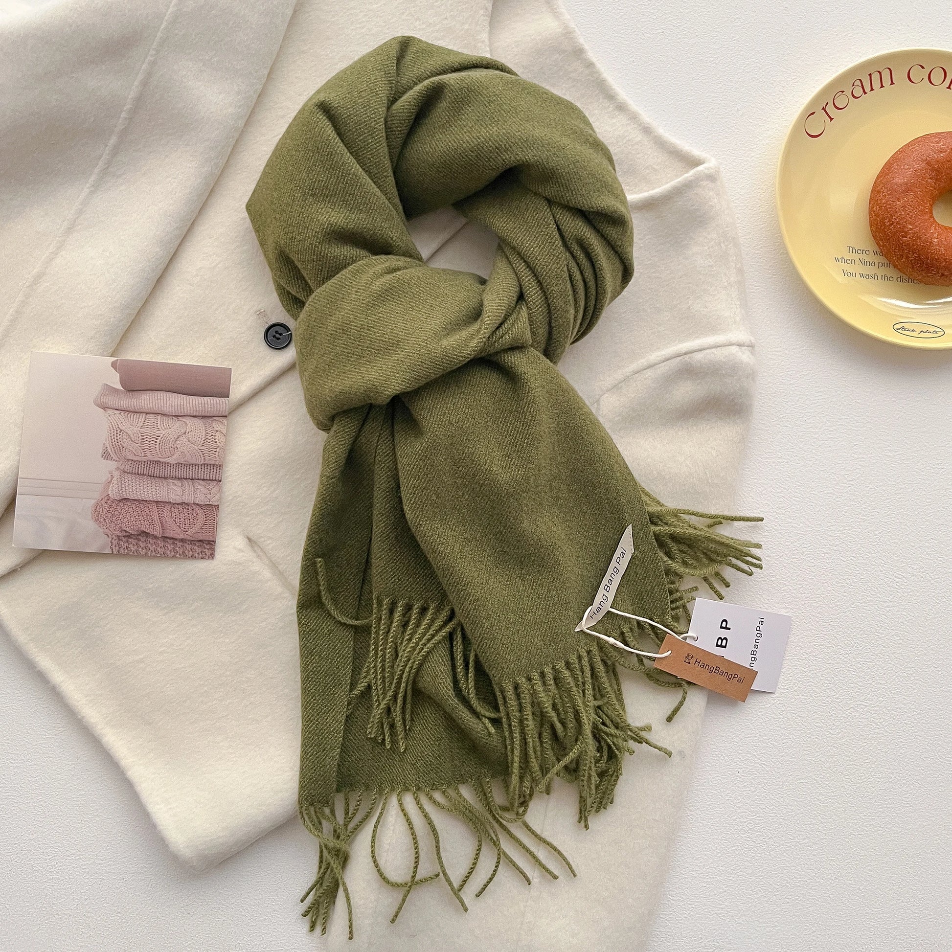 Foulard Long Cachemire Femme - Douceur & Style Hivernale