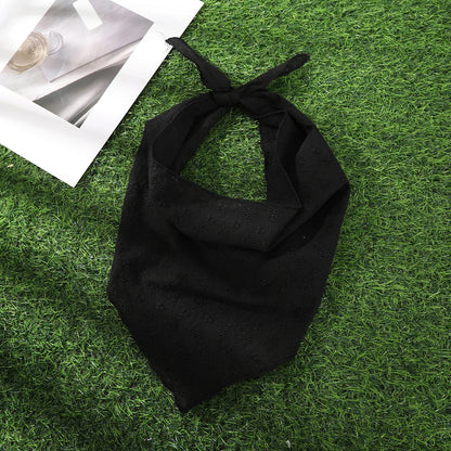 Foulard Triangle Fleuri Vintage 