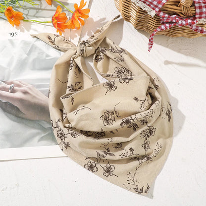 Foulard Rétro Y2K Bohème pour Cheveux