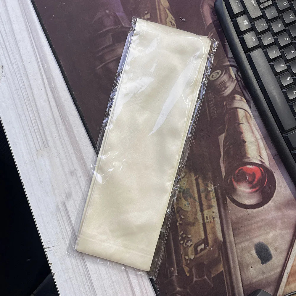 Foulard Long Satin de Soie Polyvalent