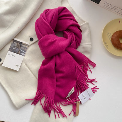 Foulard Long Cachemire Femme - Douceur & Style Hivernal