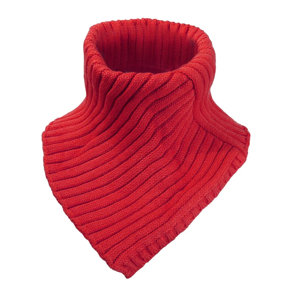 Foulard Anneau Laine Tricotée Douceur Hivernale