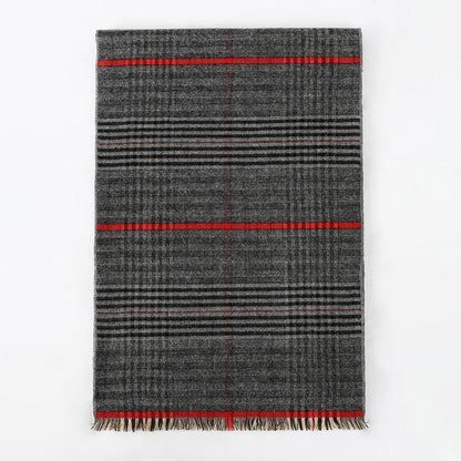 Foulard Homme Coton Patchwork Rayé Doux