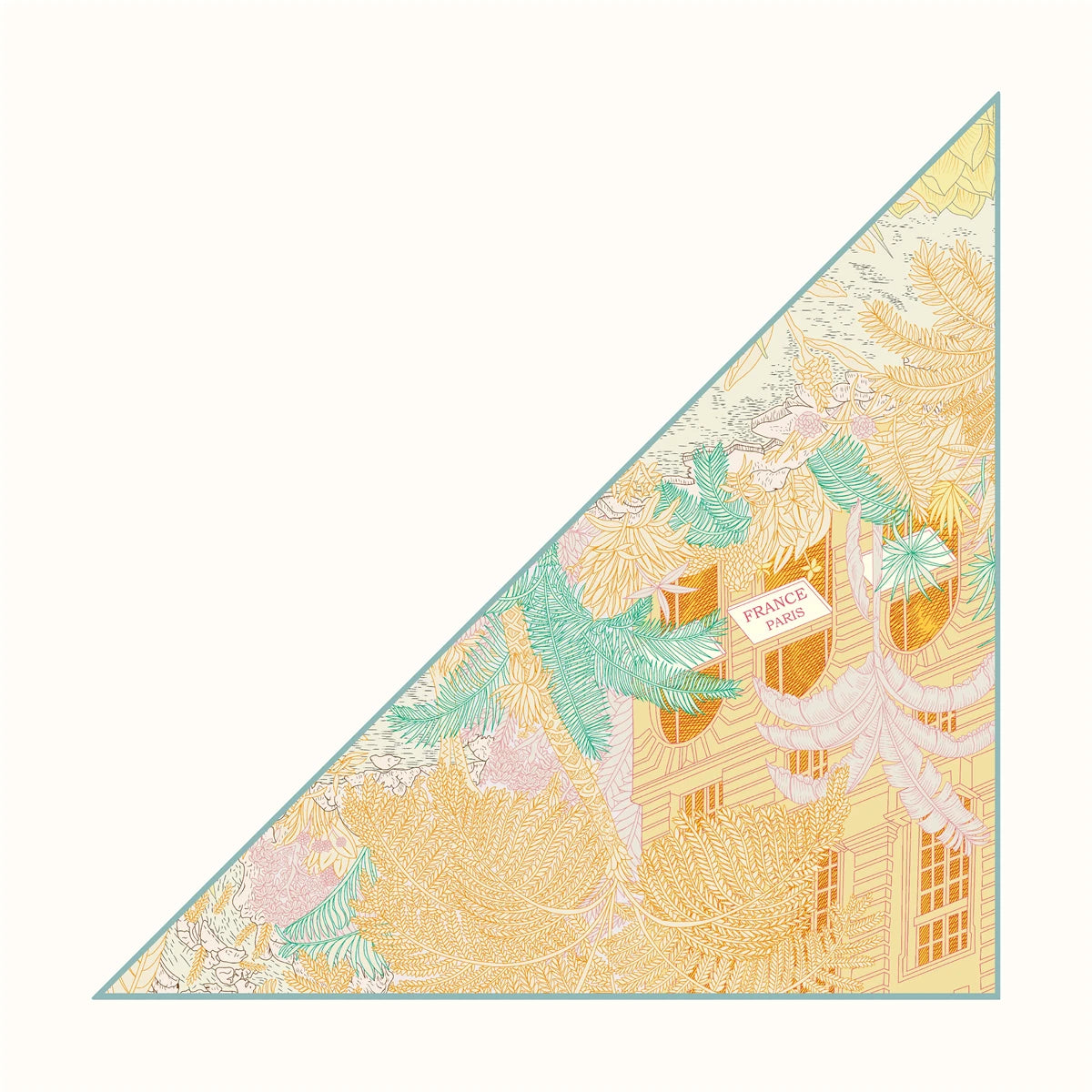 Foulard Femme en Soie Sergé - Motifs Floraux & Colorés