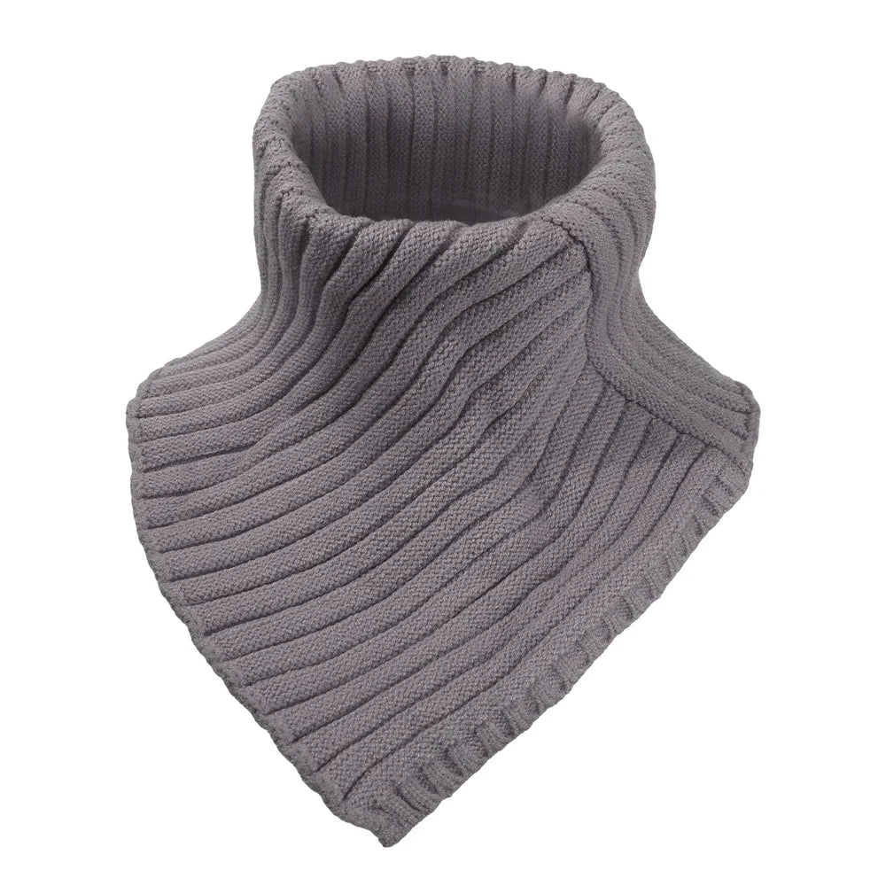 Foulard Anneau Laine Tricotée Douceur Hivernale