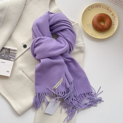 Foulard Long Cachemire Femme - Douceur & Style Hivernal