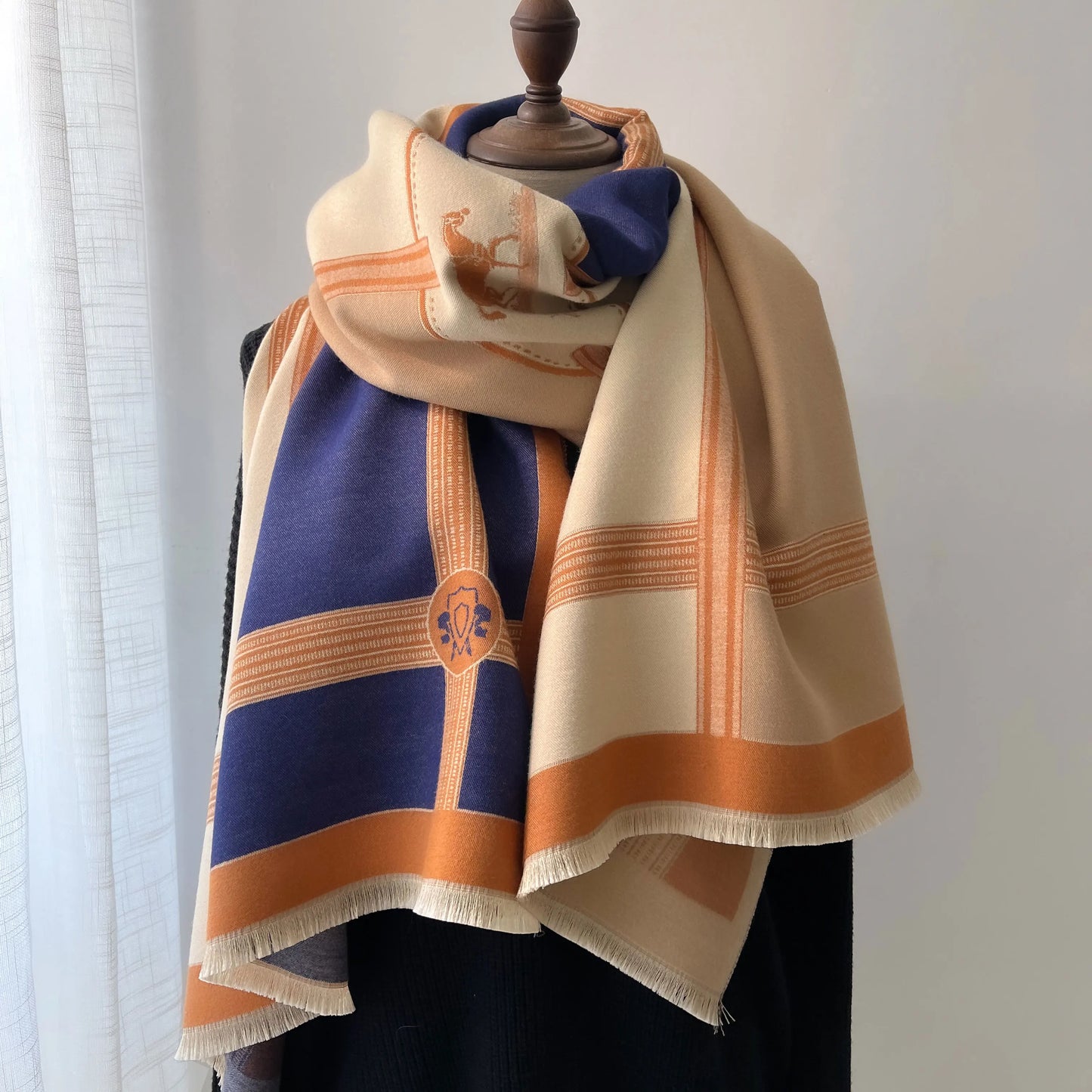 Foulard Cachemire Luxe Femme
