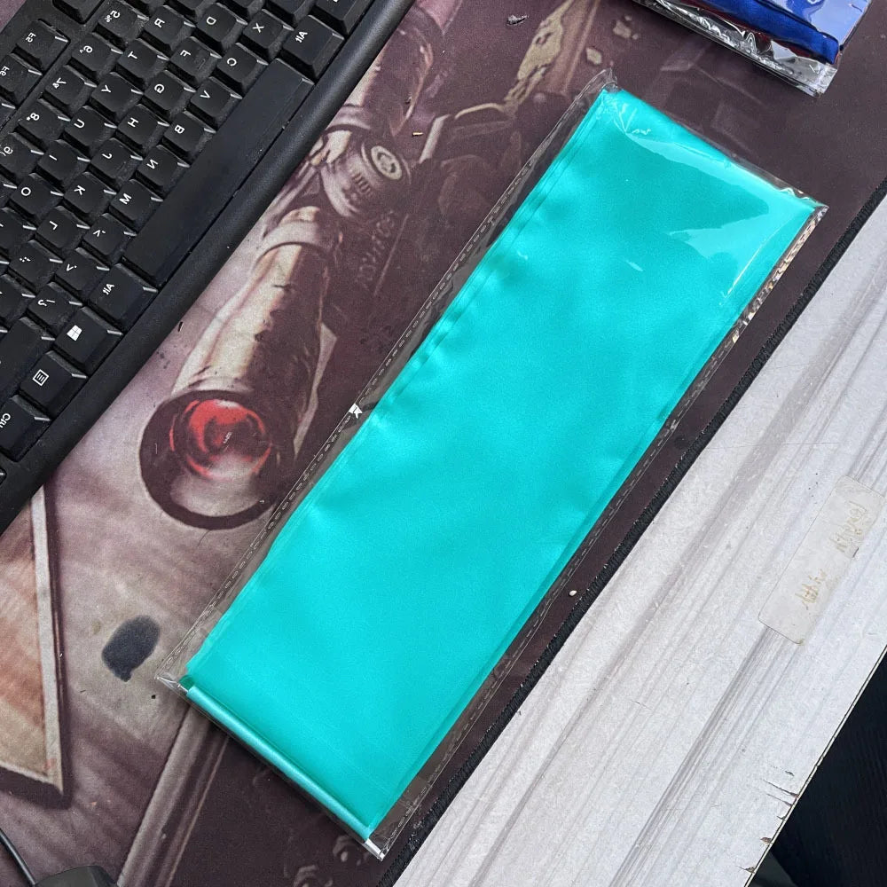 Foulard Long Satin de Soie Polyvalent