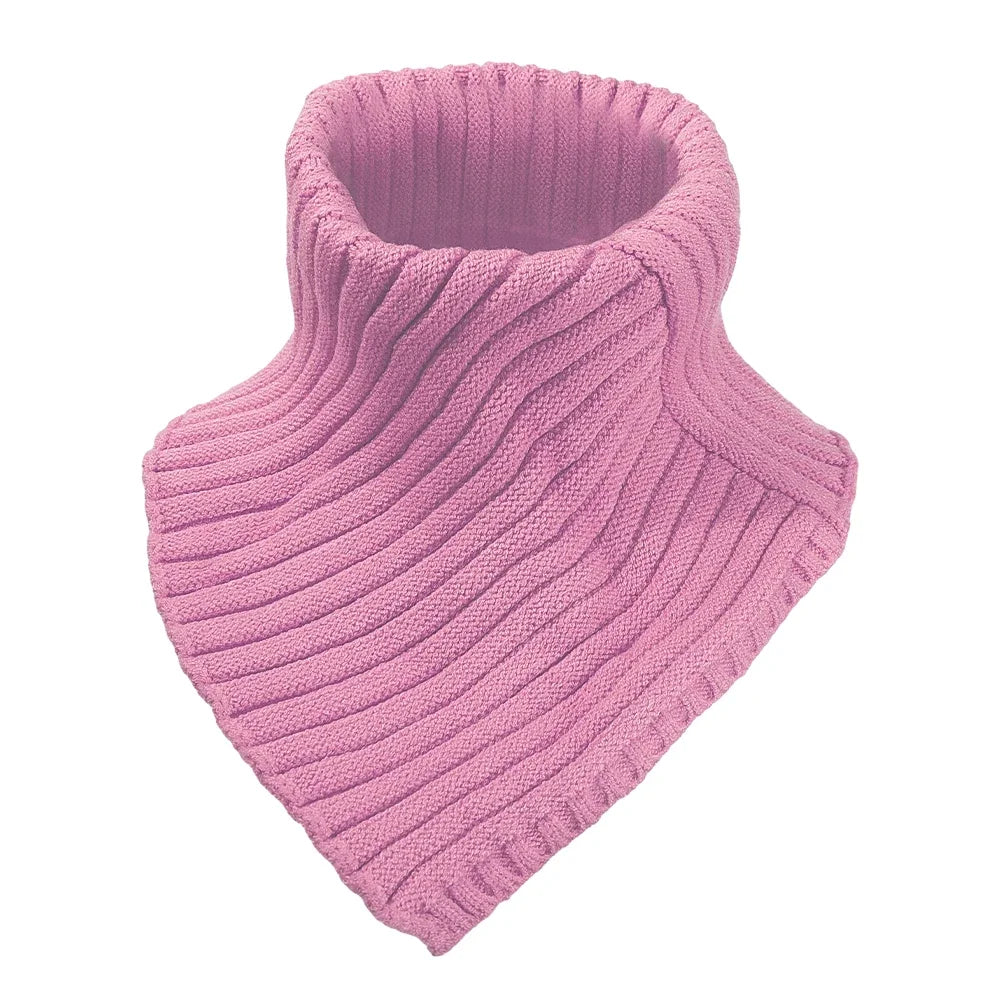Foulard Anneau Laine Tricotée Douceur Hivernale