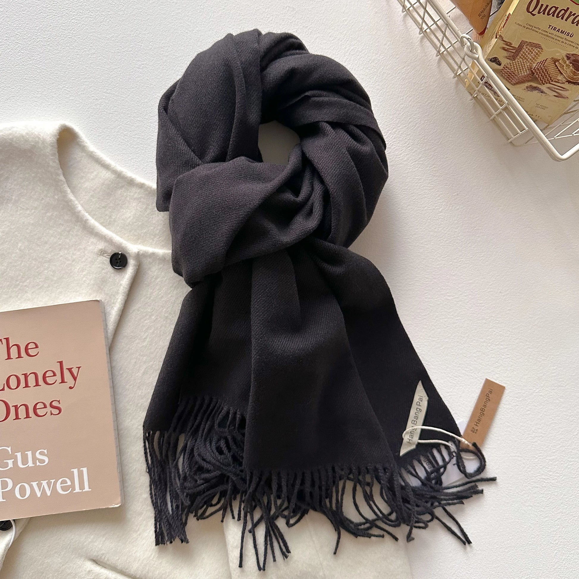 Foulard Long Cachemire Femme - Douceur & Style Hivernal