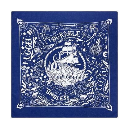 Bandana Coton Imprimé Nautique Hip Hop