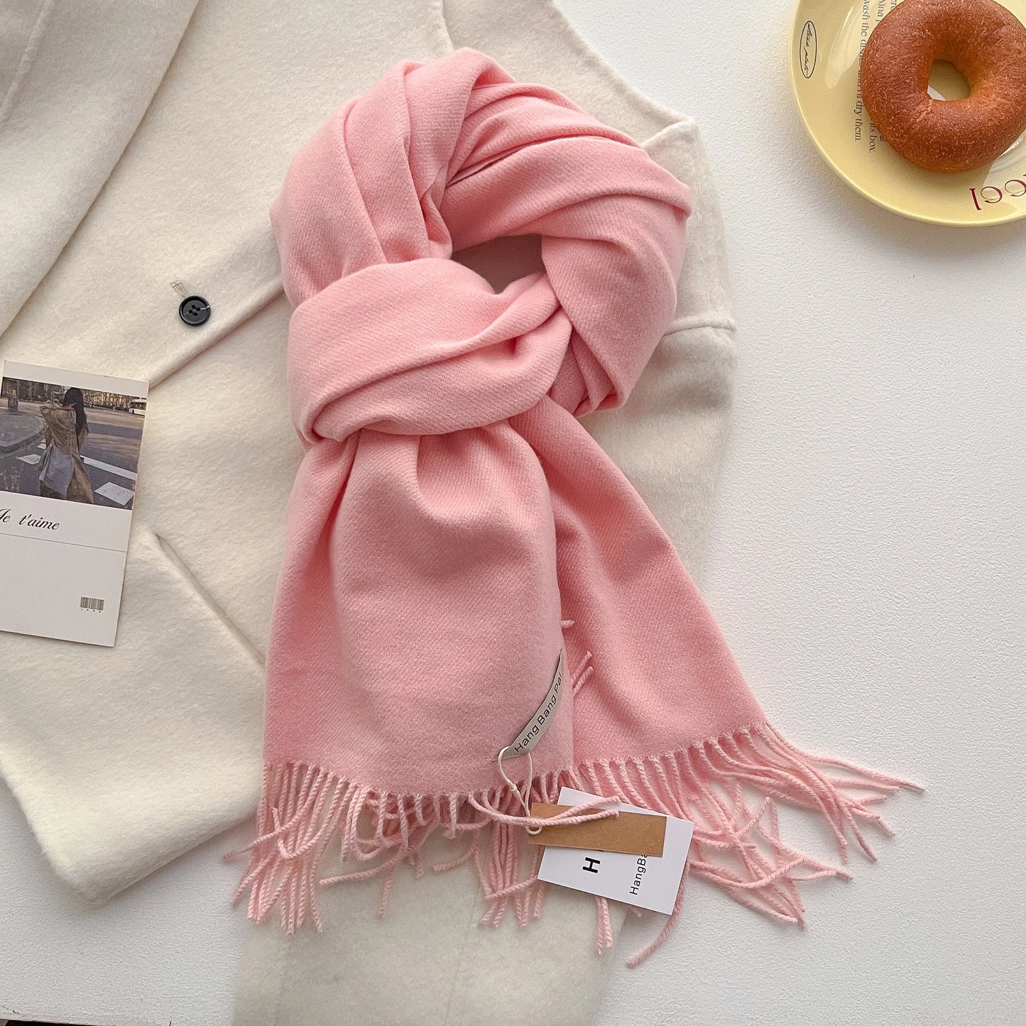 Foulard Long Cachemire Femme - Douceur & Style Hivernal