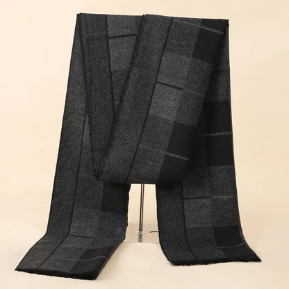 Foulard Homme Cachemire Luxe Hiver