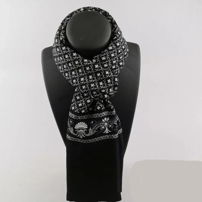 Foulard en Soie Luxe Plaid Homme & Femme