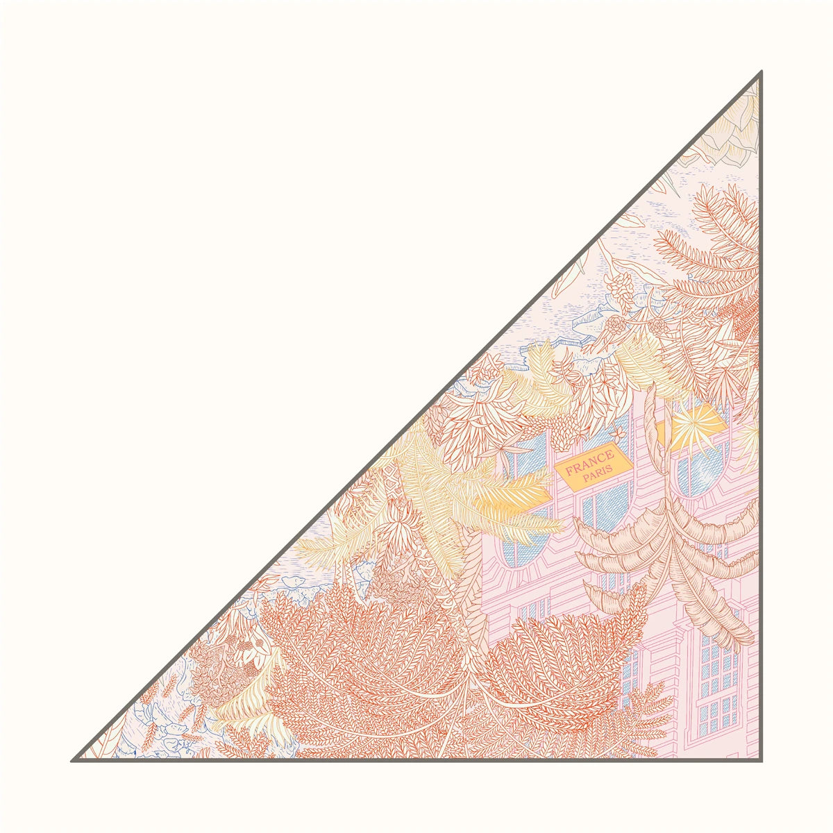 Foulard Femme en Soie Sergé - Motifs Floraux & Colorés