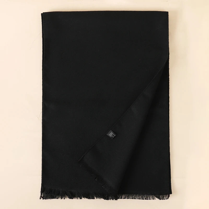 Foulard Homme Coton Patchwork Rayé Doux