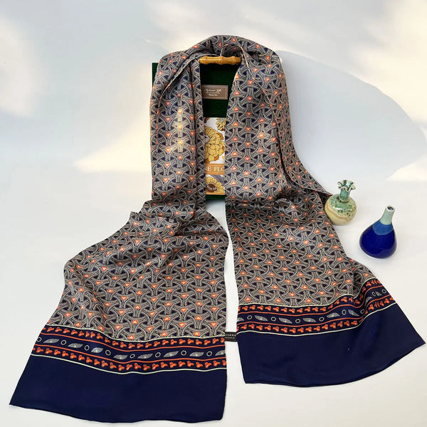 Foulard Soie Double Couche Homme