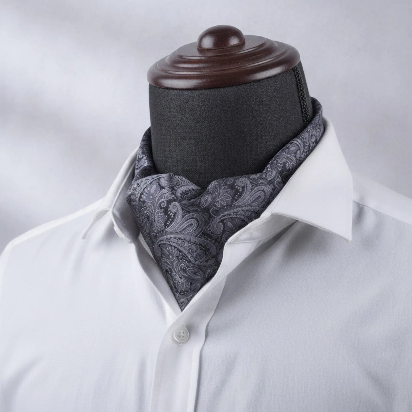 Foulard Cravate Soie Vintage