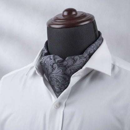 Foulard Cravate Soie Vintage