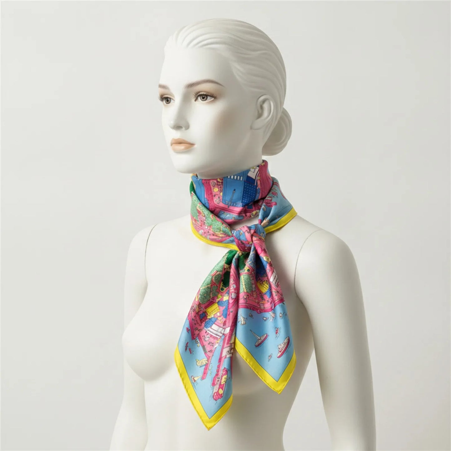 Foulard Soie Femme Luxe