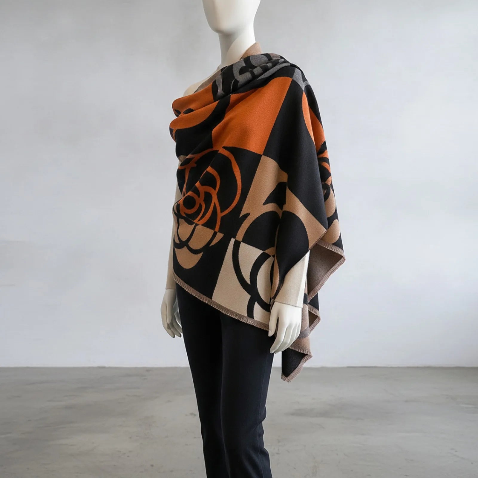 Foulard Luxe Cachemire Femme - Douceur & Chaleur Hivernale