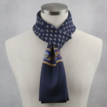Foulard en Soie Luxe Plaid Homme & Femme