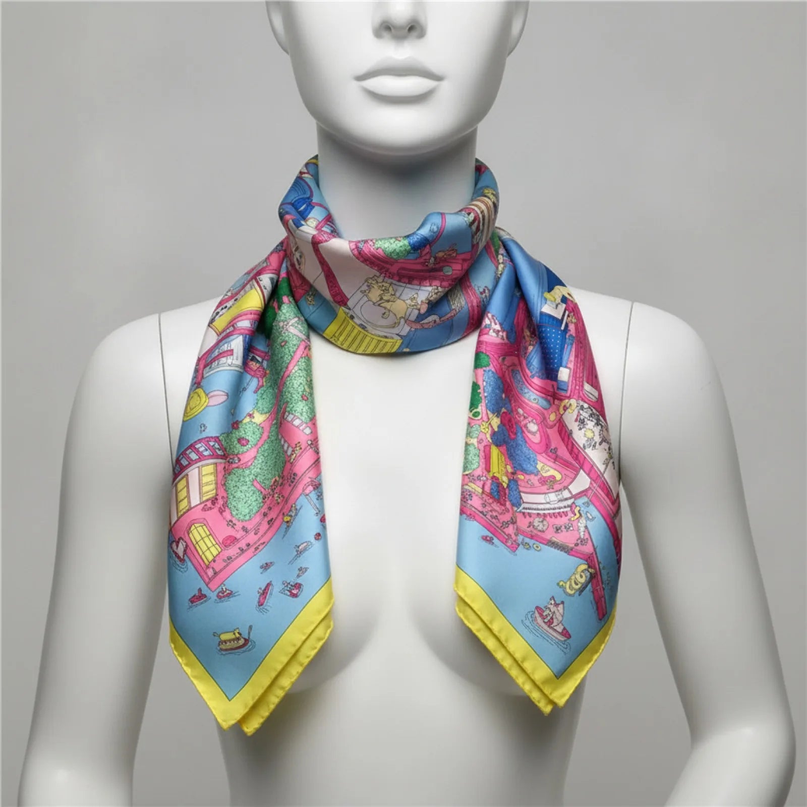 Foulard Soie Femme Luxe