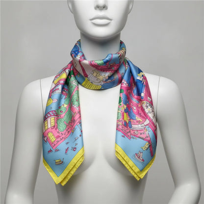 Foulard Soie Femme Luxe