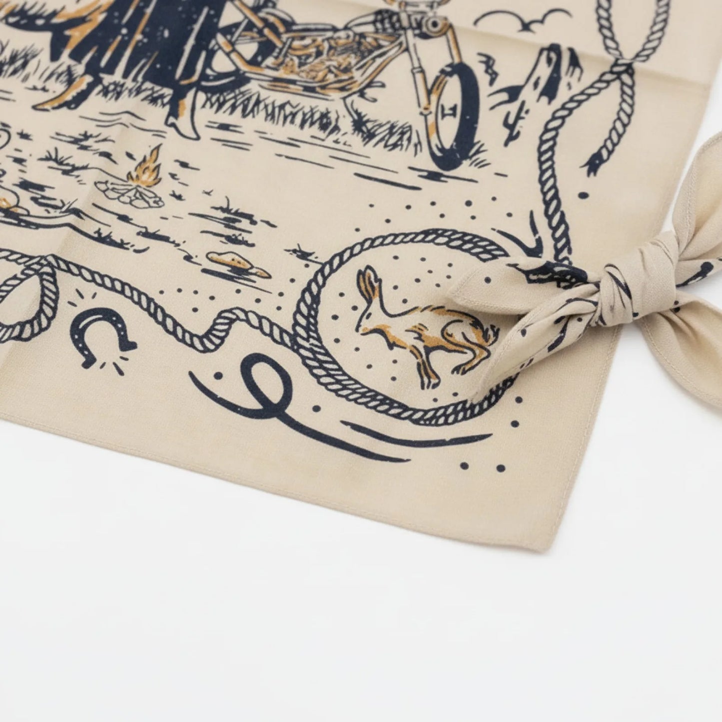 Bandana Coton Style Western Authentique