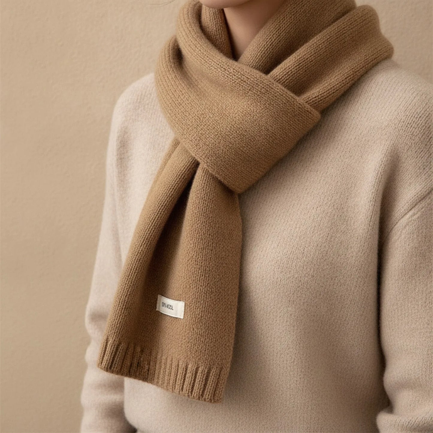 Foulard Luxe Cachemire & Laine Pure Homme